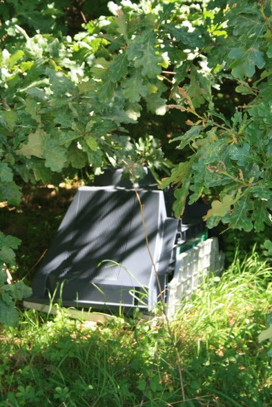 Photo 6"x4" Well Hidden Fly Dumping Witham St Hughs c2008