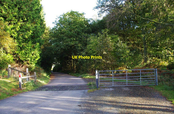 Photo 6"x4" Cattle grid and gate on road from Catherton Common to Catherton and Cleobury Mortimer Hill Houses\/SO6379 c2012