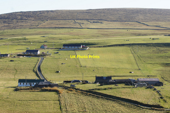 Photo 6"x4" Braeview and Troal, Norwick Kirkaton c2012