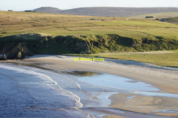 Photo 6"x4" Burrafirth beach Burrafirth c2012