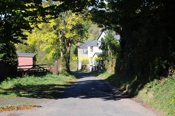 Photo 6"x4" Cottages in a lane English Bicknor c2012