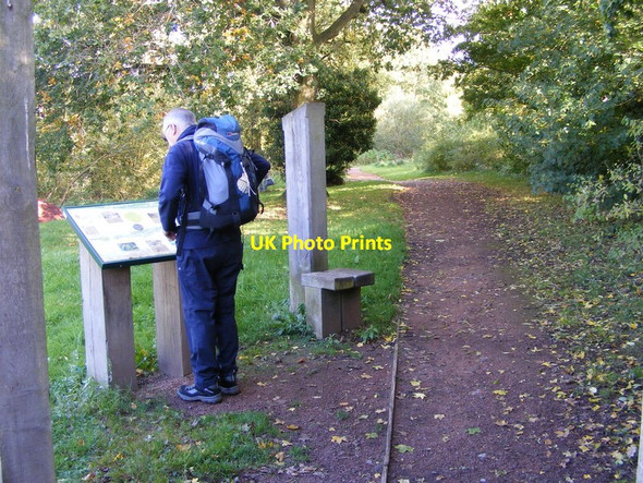 Photo 6"x4" Wom Brook Walk Path Blakeley\/SO8692 c2012