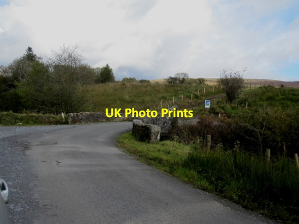 Photo 6"x4" Bridge and Road Drumshanbo c2012