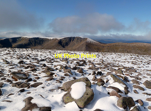 Photo 6"x4" The summit area of Ben Macdui Allt a' Choire Mh\u00f2ir\/NN9899 c2012
