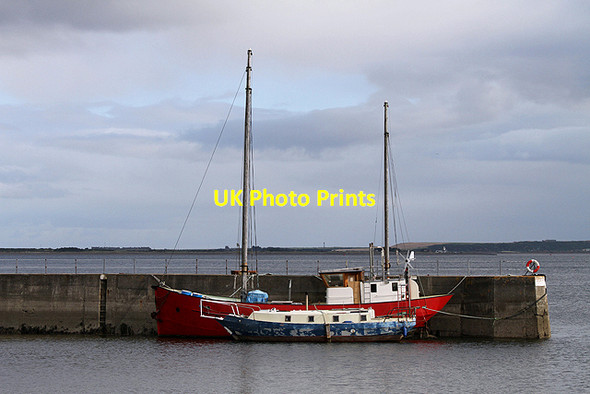 Photo 6"x4" Avoch Harbour Fortrose c2012