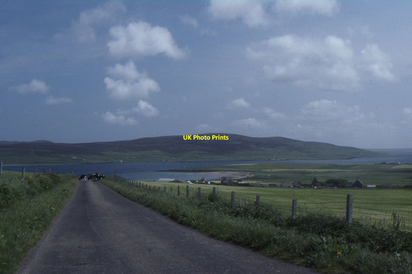 Photo 6"x4" Looking down to Evie from Burgar Hill Durrisdale c1995