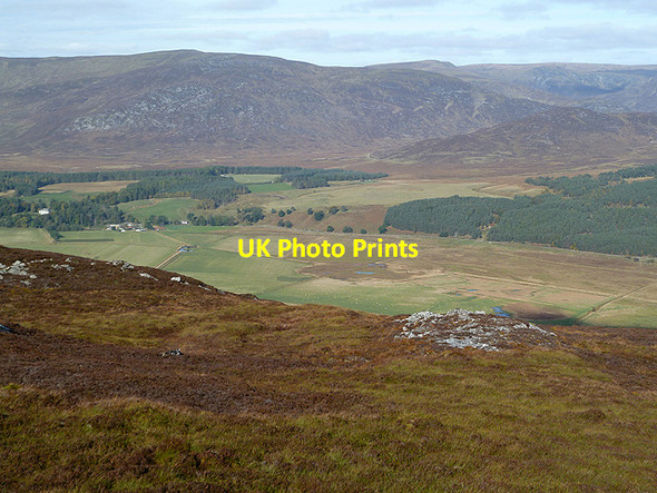 Photo 6"x4" The summit area of Cruban Beag Etteridge c2012