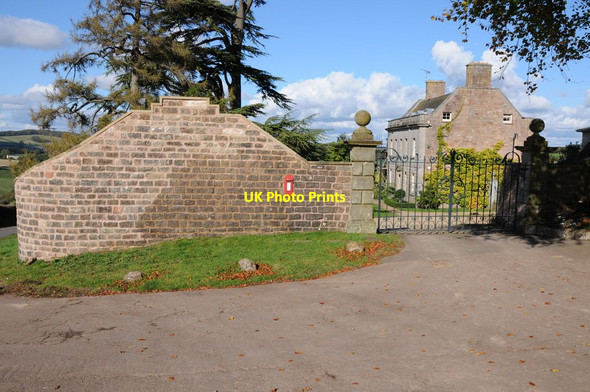 Photo 6"x4" Entrance to Eastbach Court English Bicknor c2012
