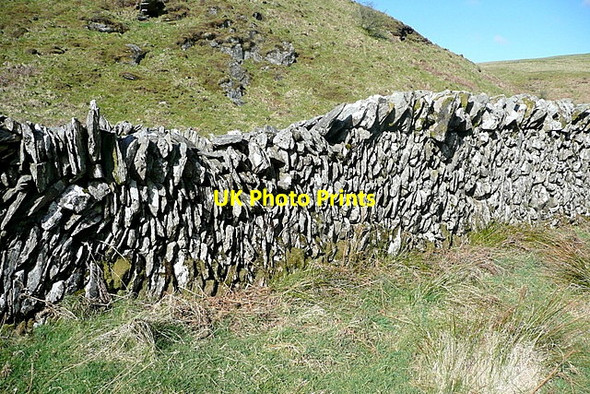 Photo 6"x4" Wall at Cow Castle Simonsbath c2012