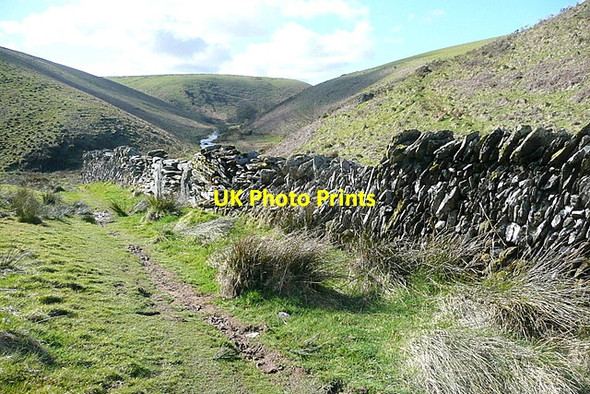 Photo 6"x4" Below Cow Castle Simonsbath c2012