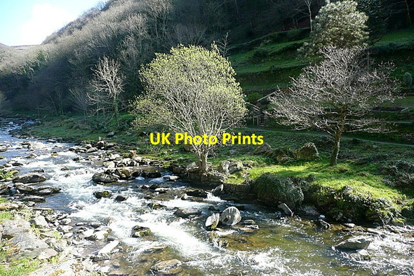 Photo 6"x4" East Lyn River Lynton c2012