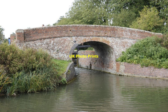 Photo 6"x4" Bridge from the towpath Newbury\/SU4767 c2012