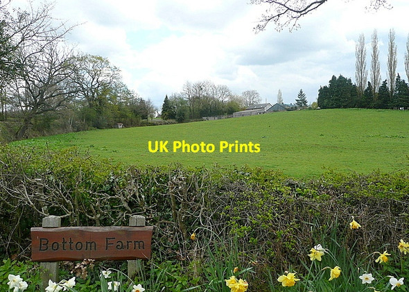 Photo 6"x4" Bottom Farm Wernrheolydd c2012