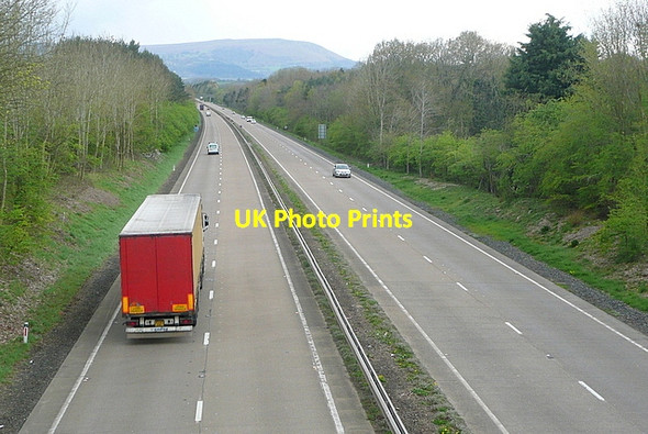 Photo 6"x4" A40 towards Abergavenny Pit c2012