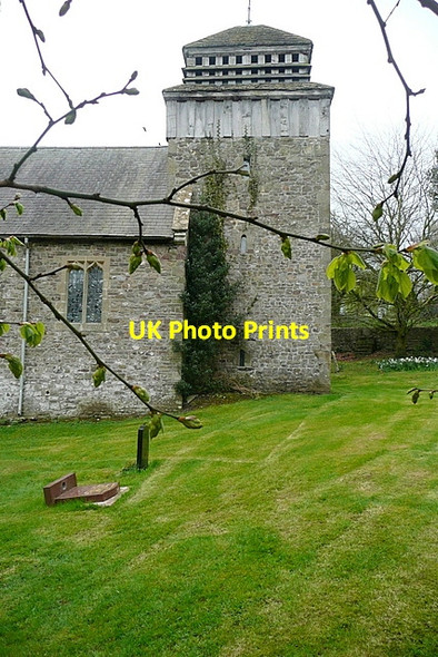Photo 6"x4" Llanddewi-Rhydderch church Llanddewi Rhydderch c2012 P1