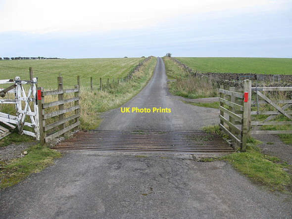 Photo 6"x4" Cattle grid, Braygate Balk Levisham c2012