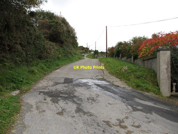 Photo 6"x4" The end of the tarred Ballymaderfy Road Attical c2012