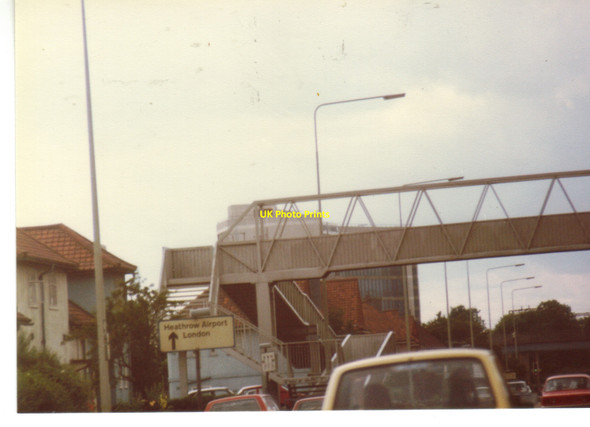 Photo 6"x4" The North Circular Road approaching Harrow Road, 1982 Willesden c1982