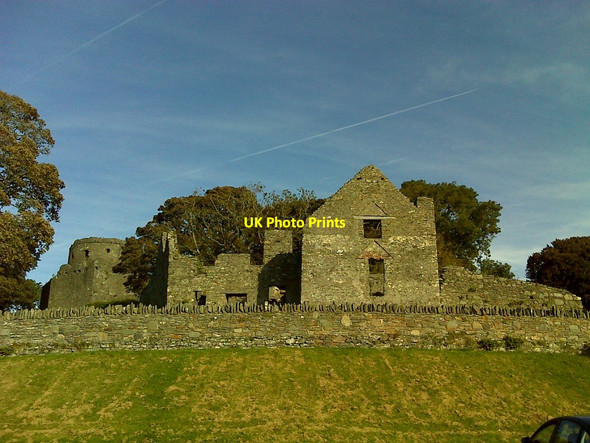 Photo 6"x4" Dundrum Castle - manor house Dundrum\/J4036 c2012