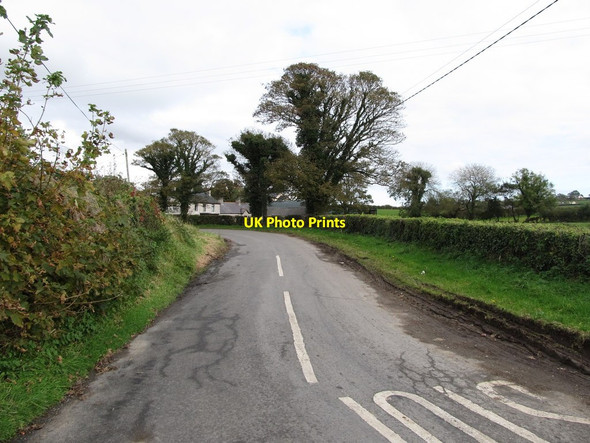 Photo 6"x4" The southern end of  Drummanmore Road Kilkeel c2012