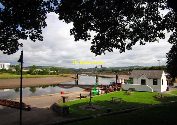 Photo 6"x4" Kirkcudbright Harbour Kirkcudbright c2012