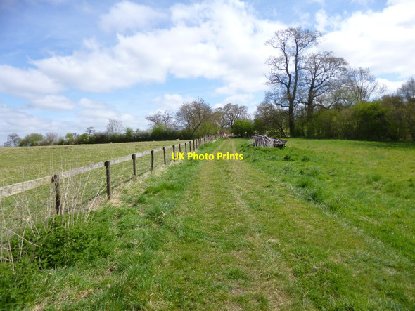 Photo 6"x4" Plumber, bridleway Fifehead St Quintin c2013