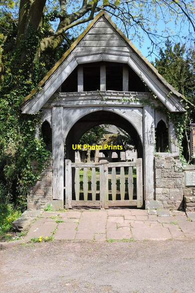 Photo 6"x4" Lychgate, Penrhos church Penrhos\/SO4111 c2013