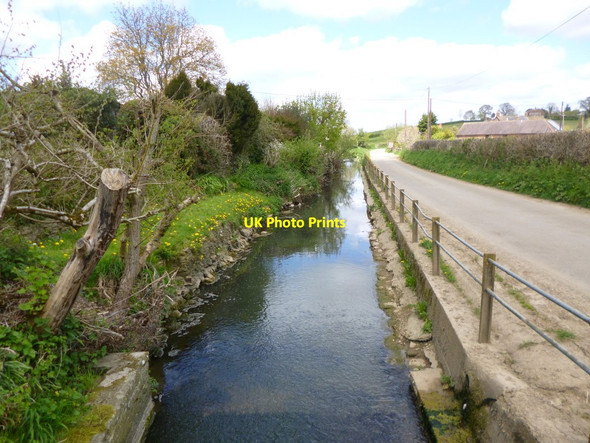 Photo 6"x4" Fifehead St Quintin, River Divelish Fifehead St Quintin c2013