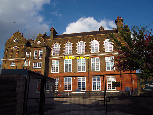 Photo 6"x4" John Roan school - temporary building Greenwich\/TQ3977 c2013