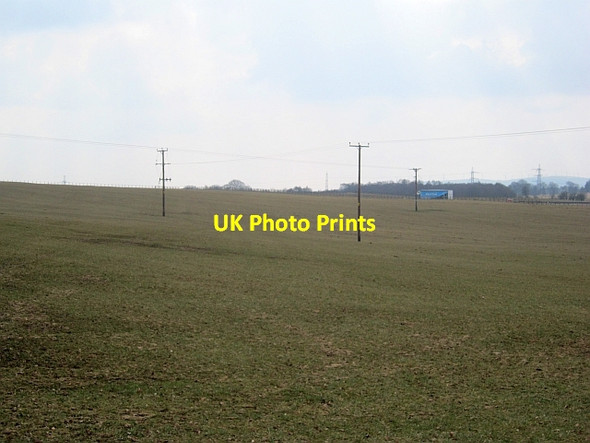 Photo 6"x4" Winter pasture Brocketsbrae c2013