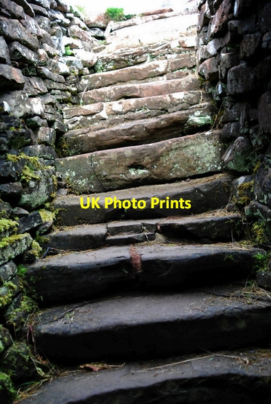 Photo 6"x4" Carn Liath Broch Uppat c2011