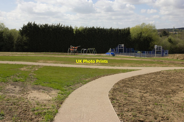 Photo 6"x4" Play Area, Ampthill Heights Ampthill c2013