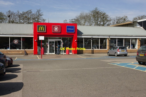 Photo 6"x4" Watford Gap Services, Northbound Watford\/SP6068 c2013