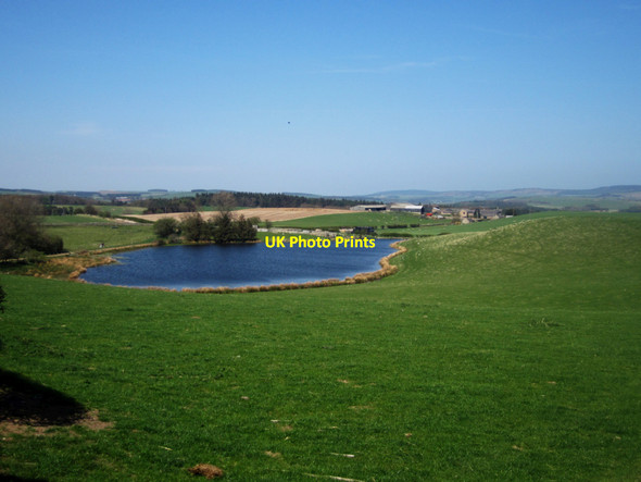 Photo 6"x4" Lake south of Wandon Chatton c2013
