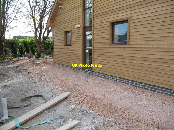 Photo 6"x4" Base for the path Cholsey c2013
