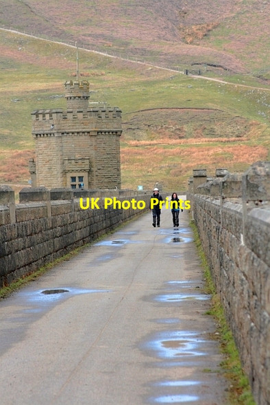 Photo 6"x4" Scar House Reservoir Dam Middlesmoor\/SE0974 c2013