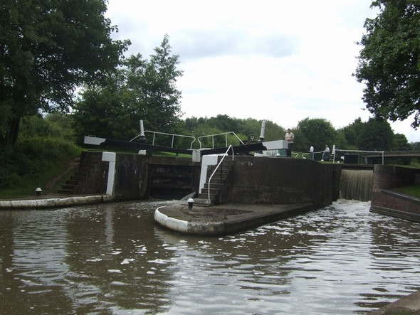 Photo 6"x4" Grand Union Canal - Lock No 26 - Hatton Bottom Lock Warwick c2008