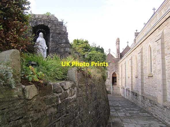 Photo 6"x4" Grotto, Sacred Heart Church, Omagh Omagh c2012
