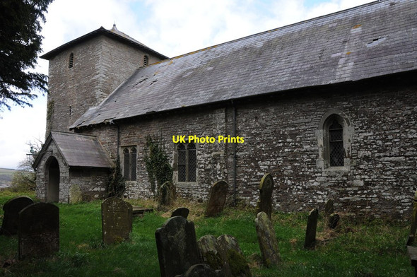 Photo 6"x4" St David's Church, Garthbrengy Garthbrengy c2013