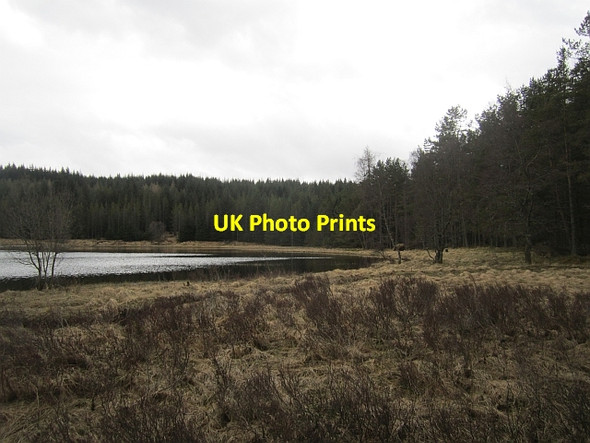 Photo 6"x4" Loch Bhac Tressair c2013