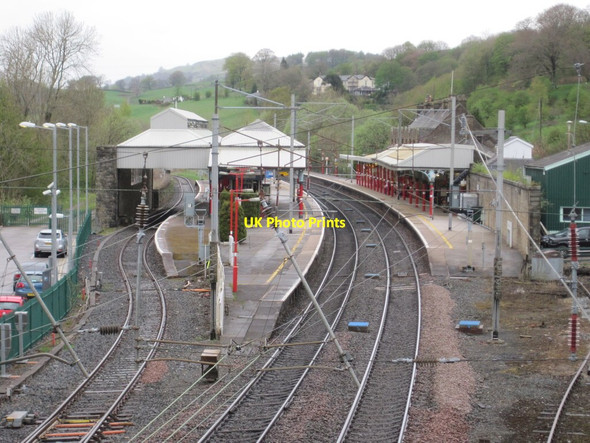 Photo 6"x4" Oxenholme railway station, Cumbria Kendal c2013