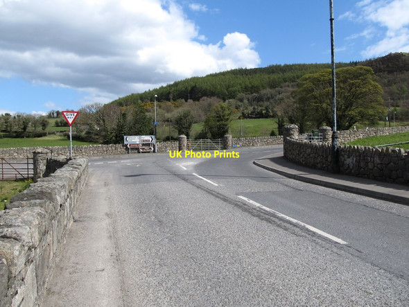 Photo 6"x4" The junction of the road east over Forkhill Bridge with the Longfield\/Carrickstricken Roads Forkhill c2013