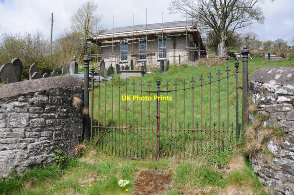 Photo 6"x4" Chapel at Ty wrth-y- ffynnon Trallong c2013