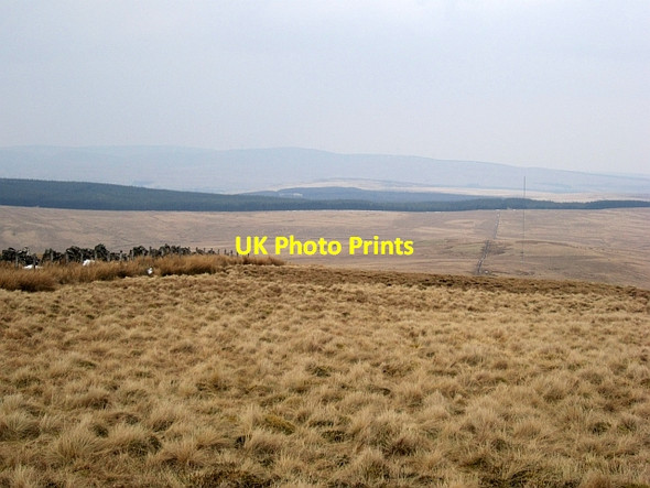 Photo 6"x4" On Mountherrick Hill Crawfordjohn c2013