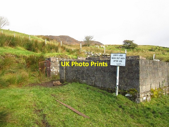 Photo 6"x4" Sheep dip, Edergole Barnesmore c2012