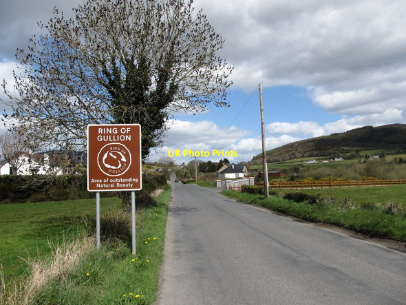 Photo 6"x4" Ring of Gullion Tourist Sign on Shean Road, Forkhill Forkhill c2013