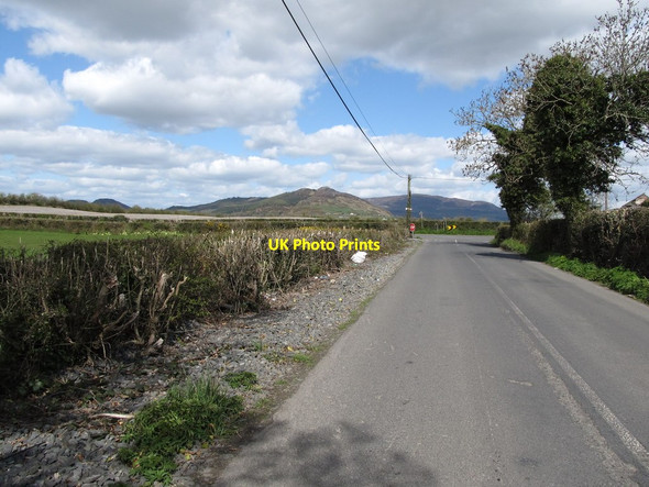 Photo 6"x4" Approaching the staggered cross roads at Drumbilla from the south Forkhill c2013