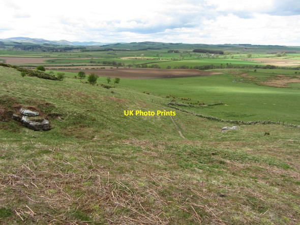 Photo 6"x4" Dry valley above the Kettley Stone Greendykes\/NU0628 c2013