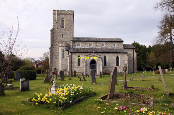 Photo 6"x4" St Michael & All Angels Church in Halton Wendover c2013