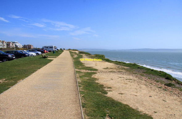 Photo 6"x4" Clifftop footpath at Milford on Sea Milford on Sea c2013 P1